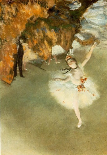 L'Etoile (La Danseuse Sur La Scene) by Edgar Degas