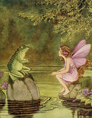 The Fairy and the Frog by Ida Rentoul Outhwaite